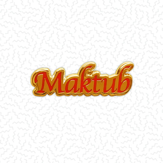 Maktub in Red Pin