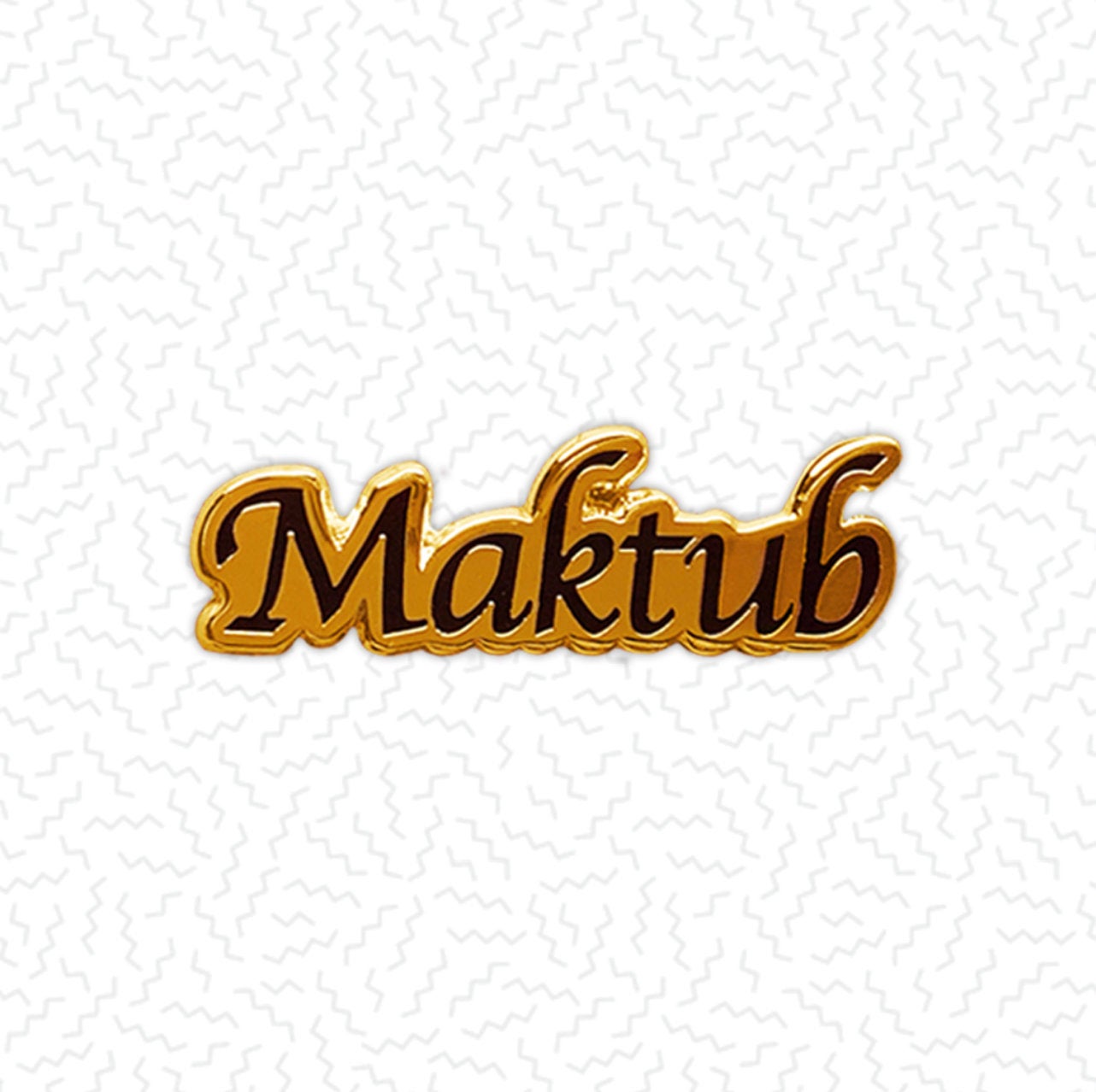 Maktub in Black Pin